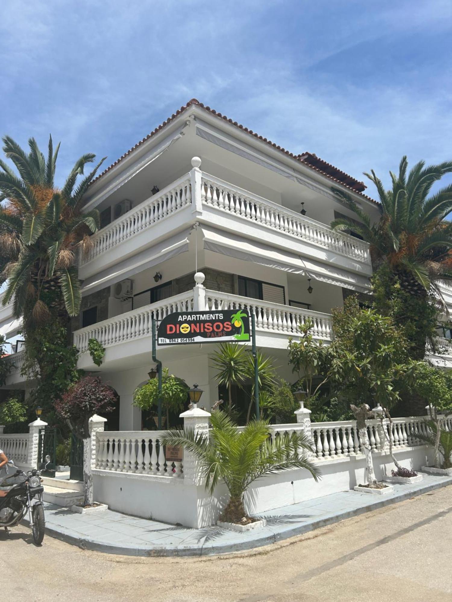 Dionisos Palms Apartments Paralia Dionysiou Exterior photo
